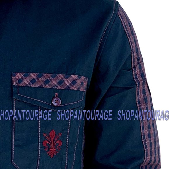 English Heroes EHW163 L/S Button Down Men`s Shirt - Picture 4 of 6